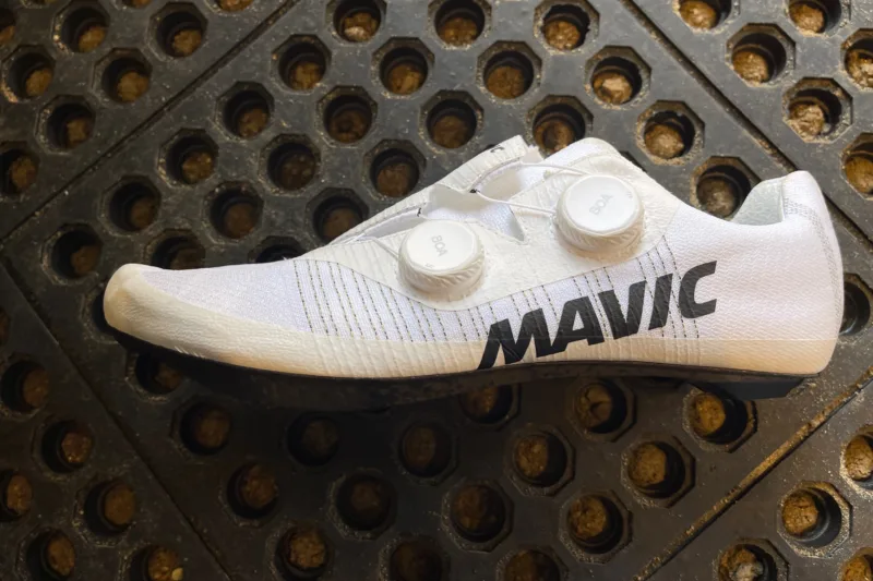 Spotted: All-New Mavic Cosmic Ultimate IV Road Shoes at Sea Otter