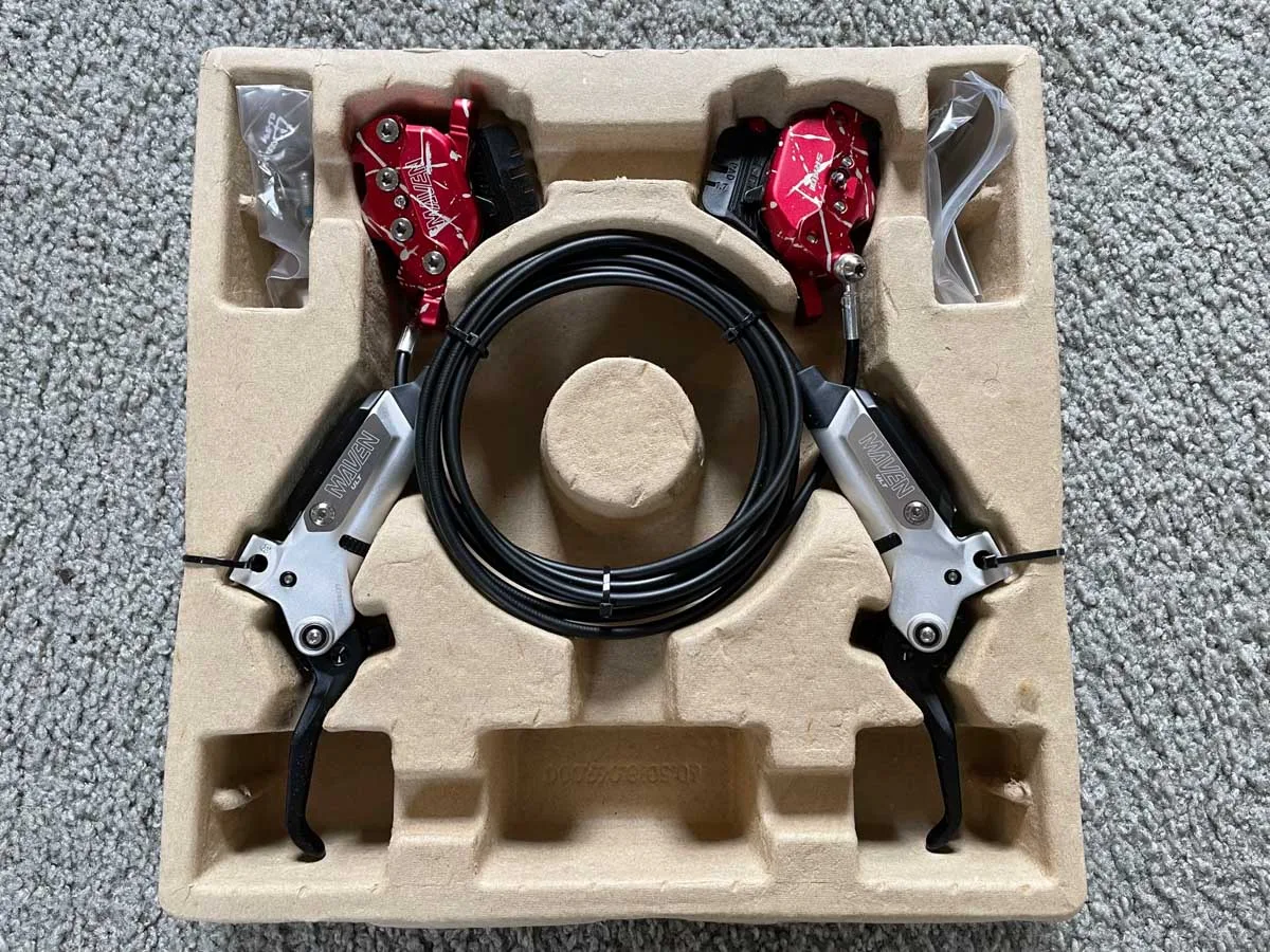 SRAM Maven Ultimate brakes, in box