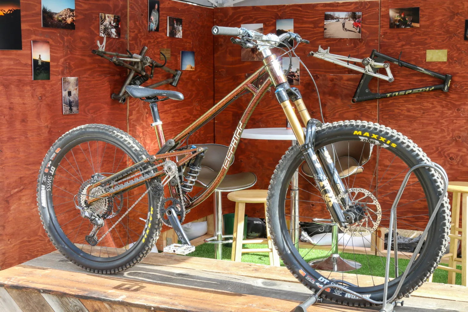 Telepathy ultra high pivot point mountain bike