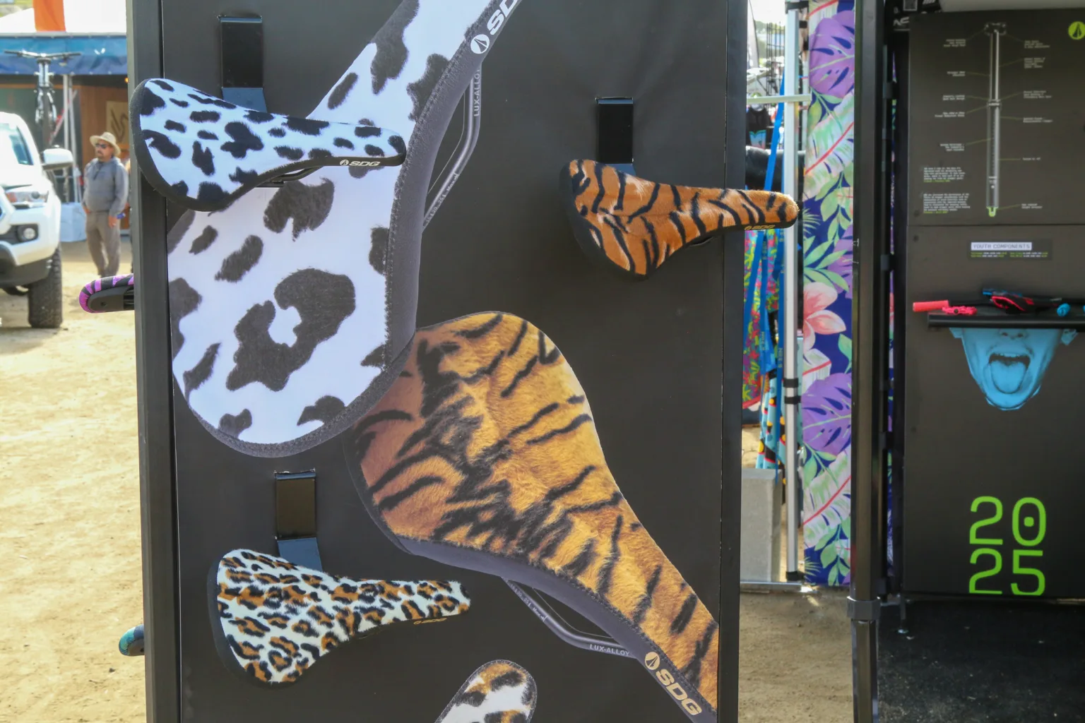 SDG animal print saddles