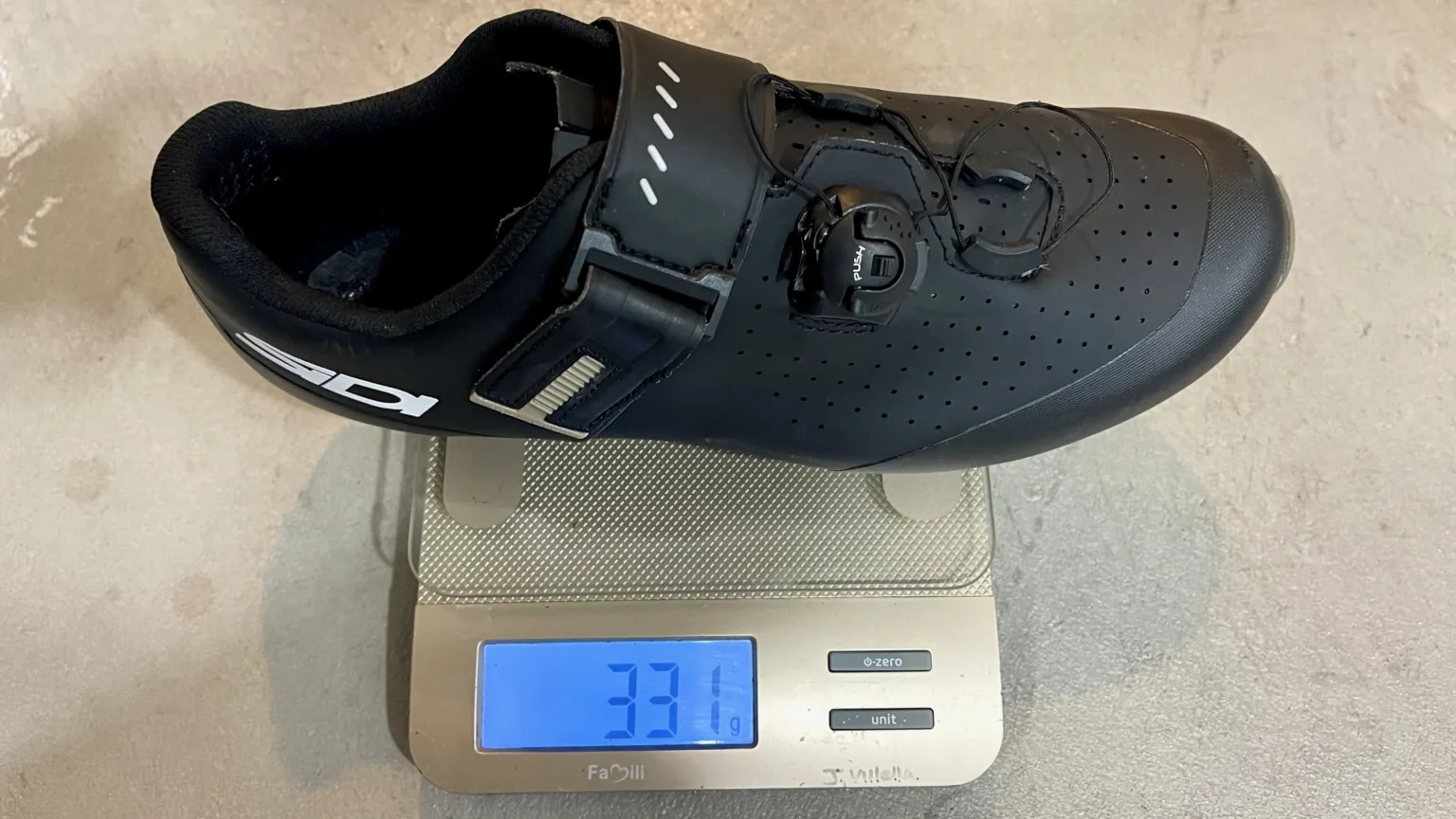 Sidi Physis Review weight