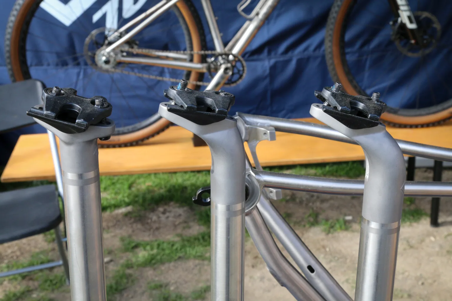 Turner Titanium seat post heads
