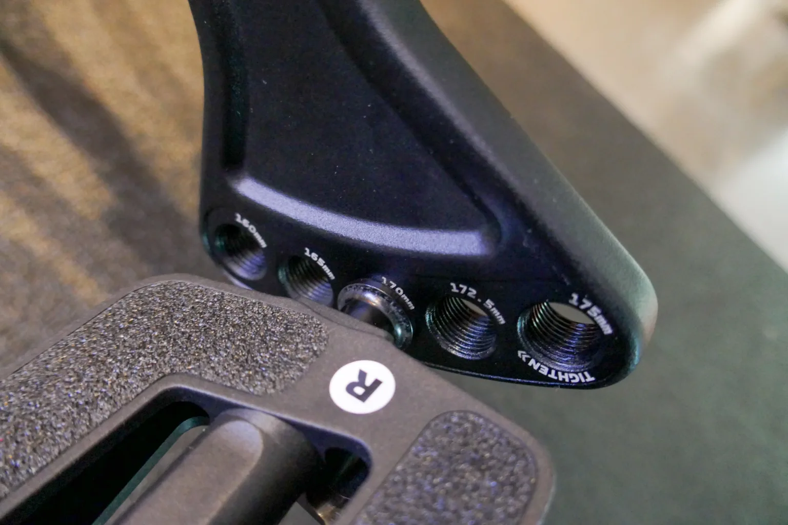 Zwift Ride adjustable crank arm