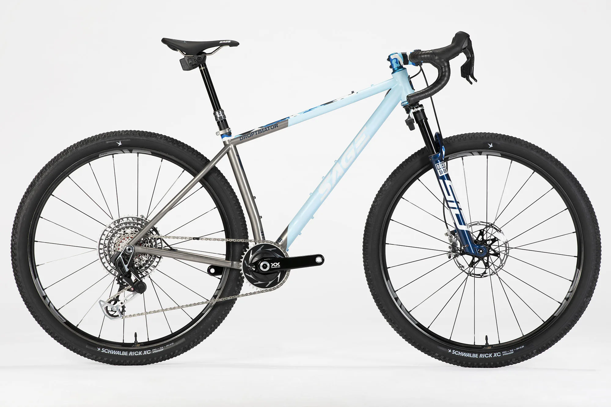 sage droptimator drop bar mountain bike.
