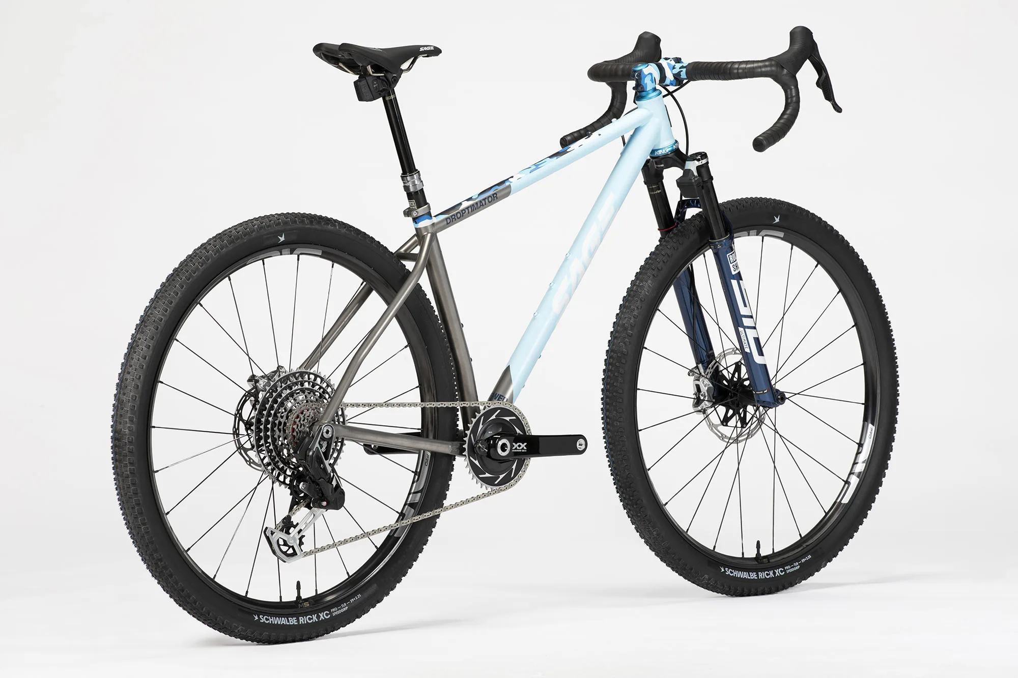 sage droptimator drop bar mountain bike.