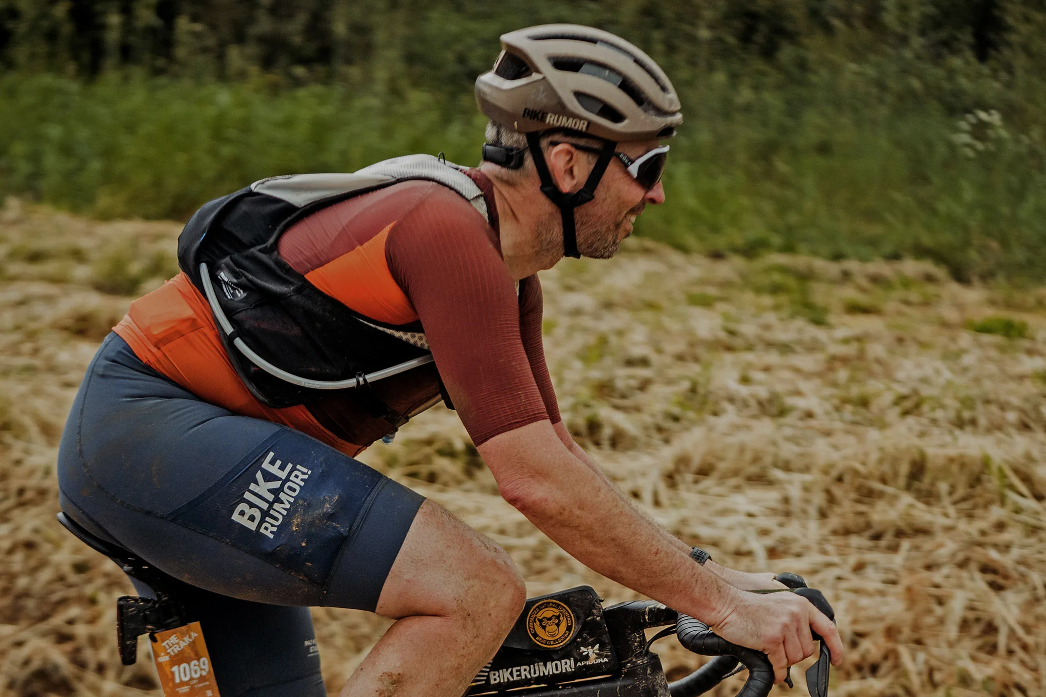 Canyon x Millet SHARP 3L lightweight hydration vest, riding The Traka 100