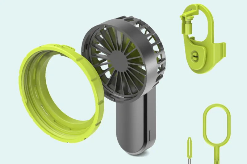 The DRYE Fan Aims to Make Cleaning Hydration Pack Reservoirs a Breeze