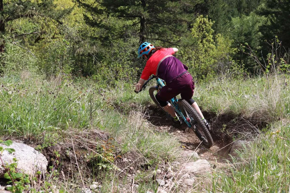 Maxxis High Roller 3, SF, cornering