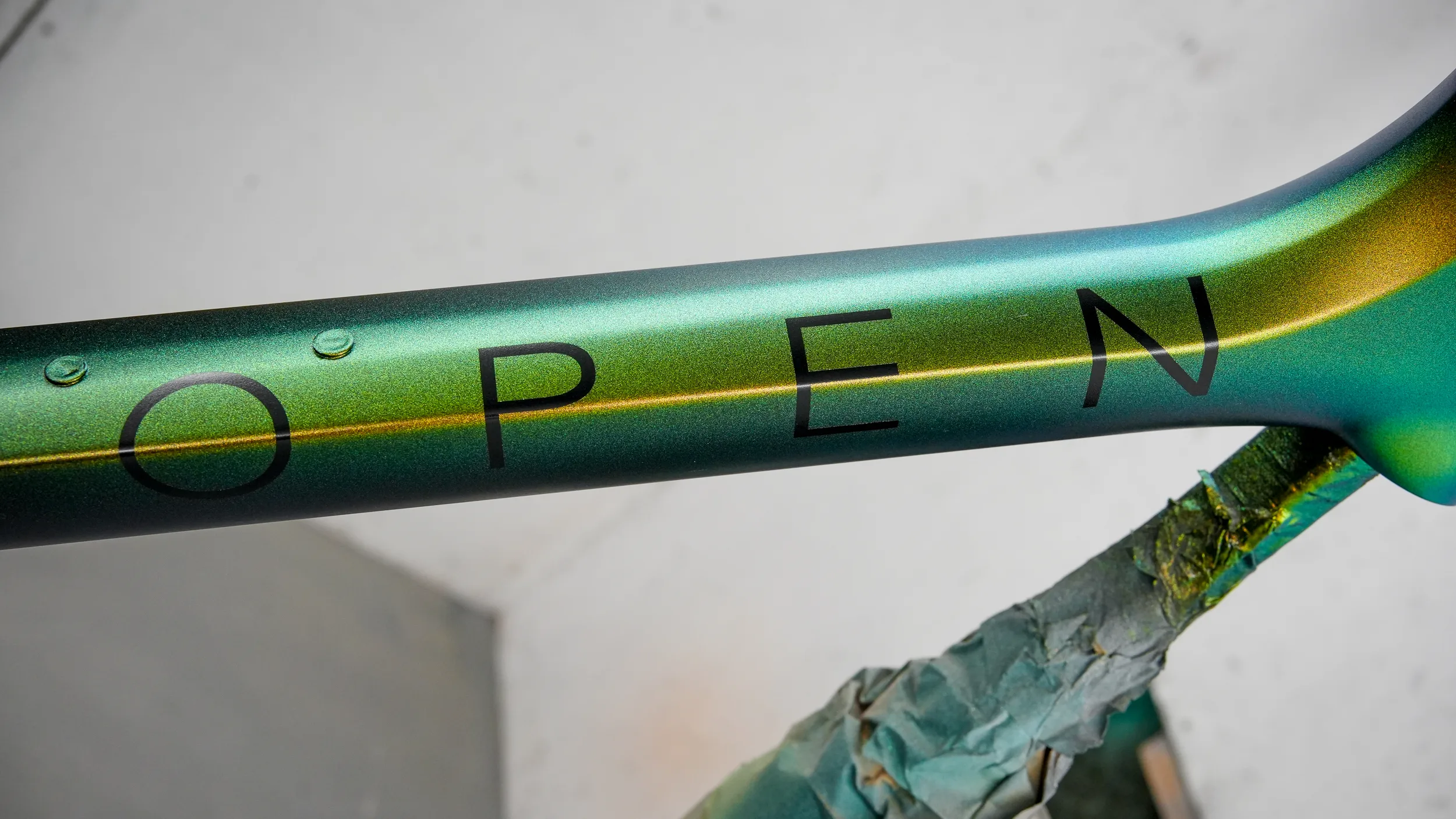 Open Upper Concept bike custom paint