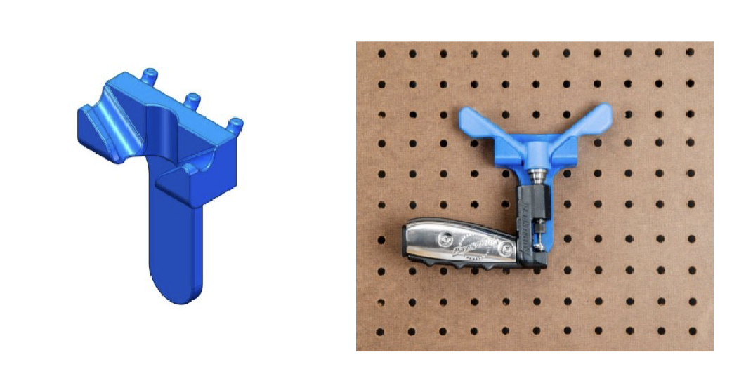 Park Tool 3D printed peg hook holders CT-15