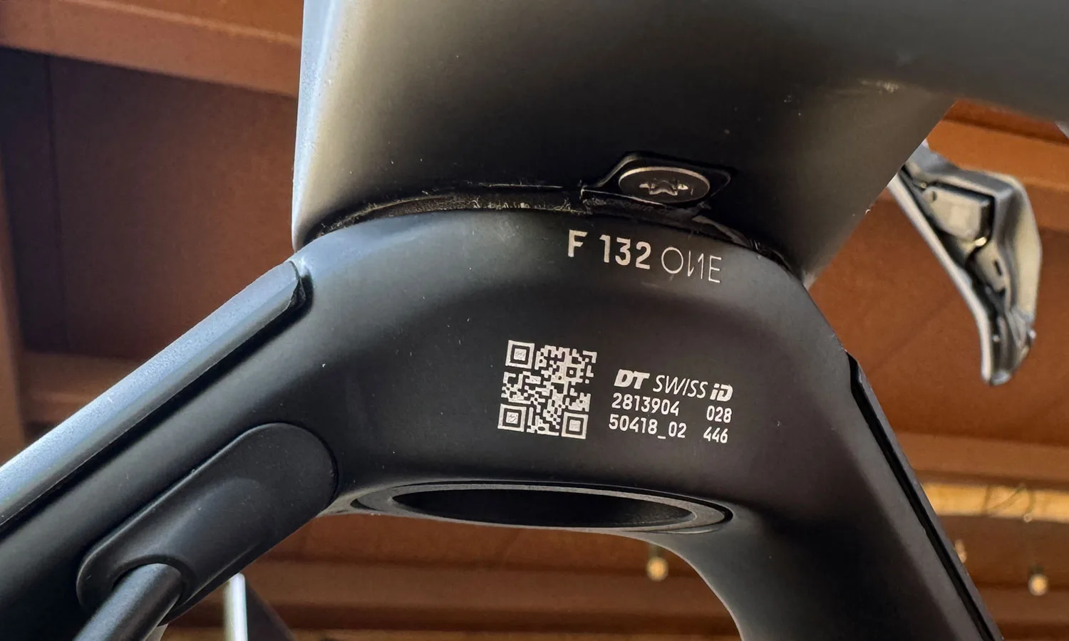 Canyon DT Swiss F132 One 40mm travel gravel suspension fork sneak peek at its name
