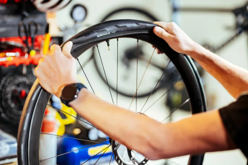 Michelin Pro5 Road Tire Rolls 35% Faster Than Its Service Course Predecessor