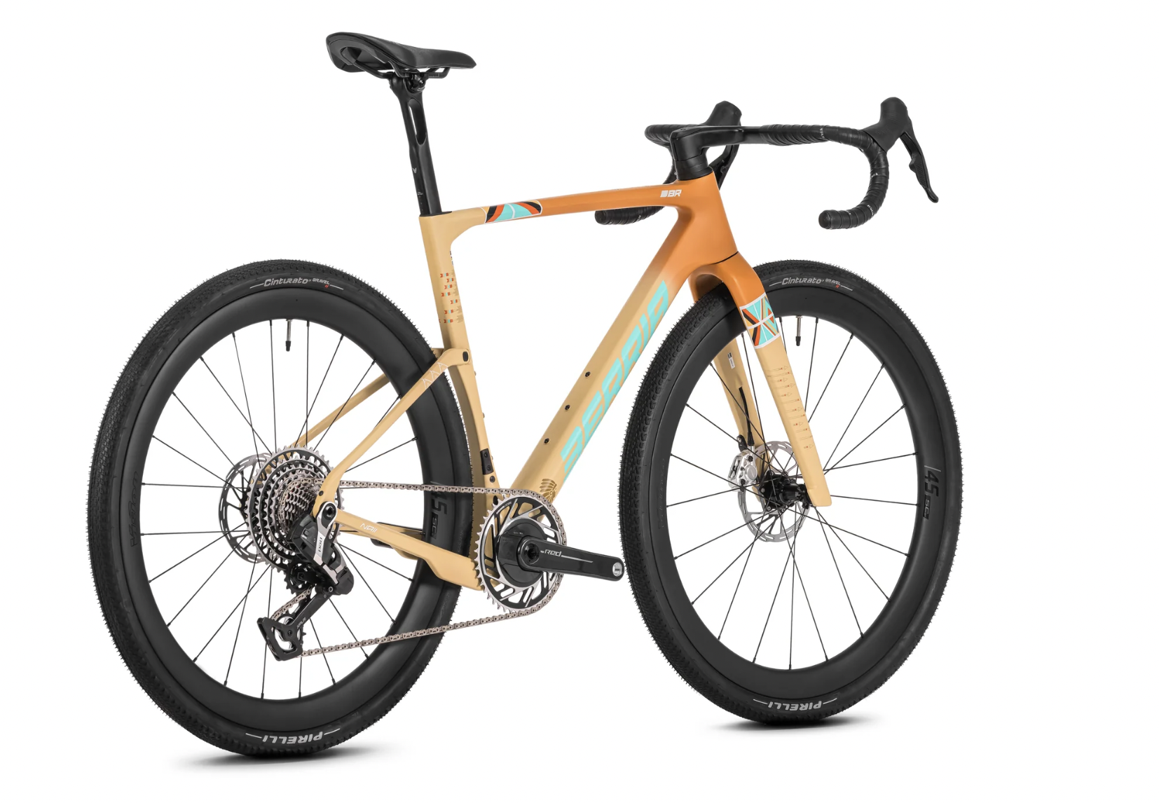 Berria Naii Gravel bike cool paint side
