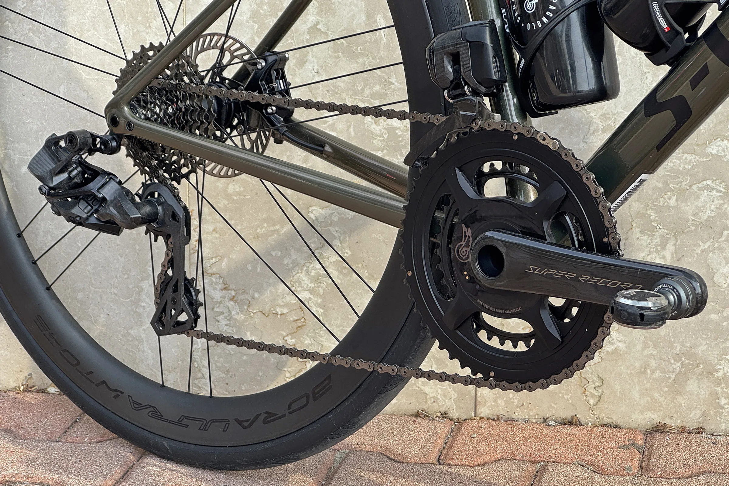Campagnolo Super Record 13 wireless 2x13-speed lighter faster more affordable road groupset, drivetrain