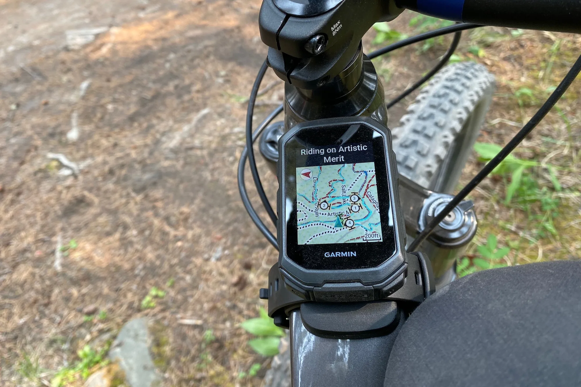 Garmin-Edge-MTB-map