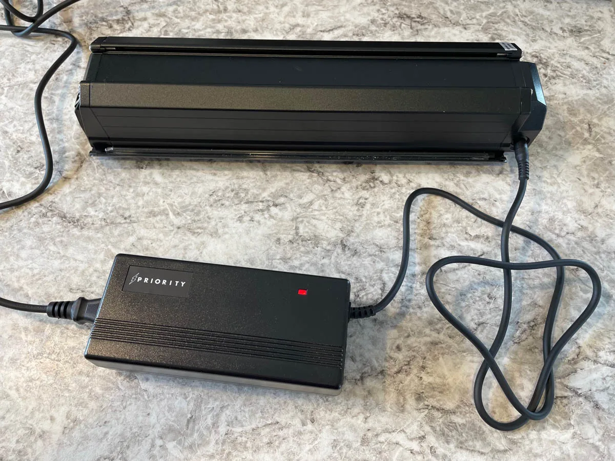 Priority Current Plus, battery charging