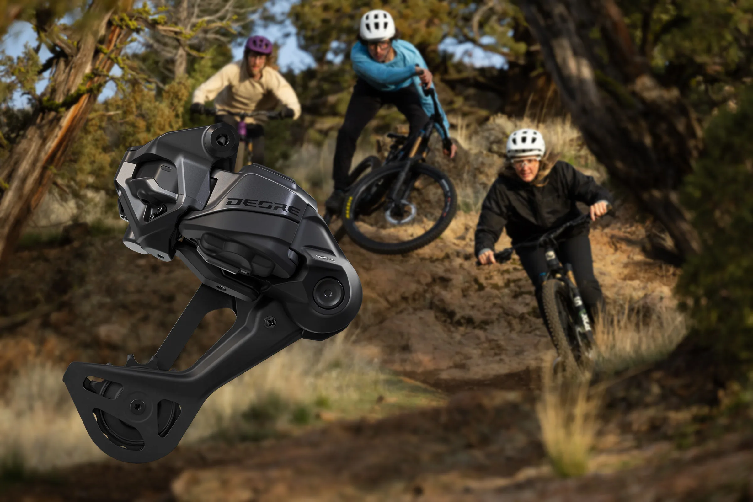 Shimano Deore Di2 M6200 wireless 12-speed mountain bike drivetrain is Shimano's most important debut this year