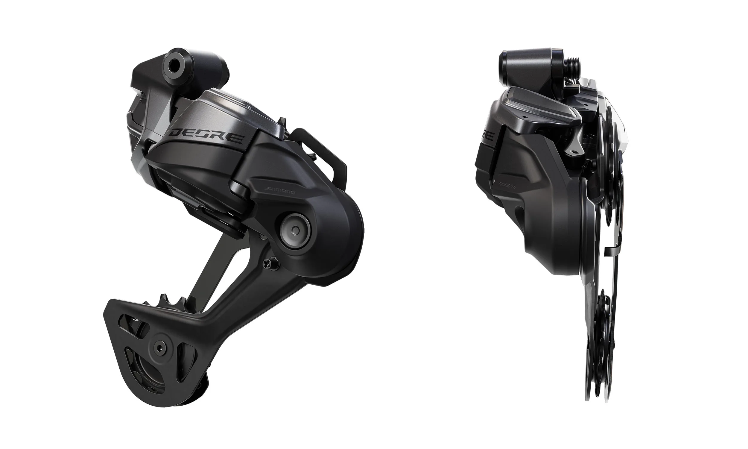 Shimano Deore Di2 M6200 wireless 12-speed mountain bike drivetrain, RD-M6250 rear derailleur details