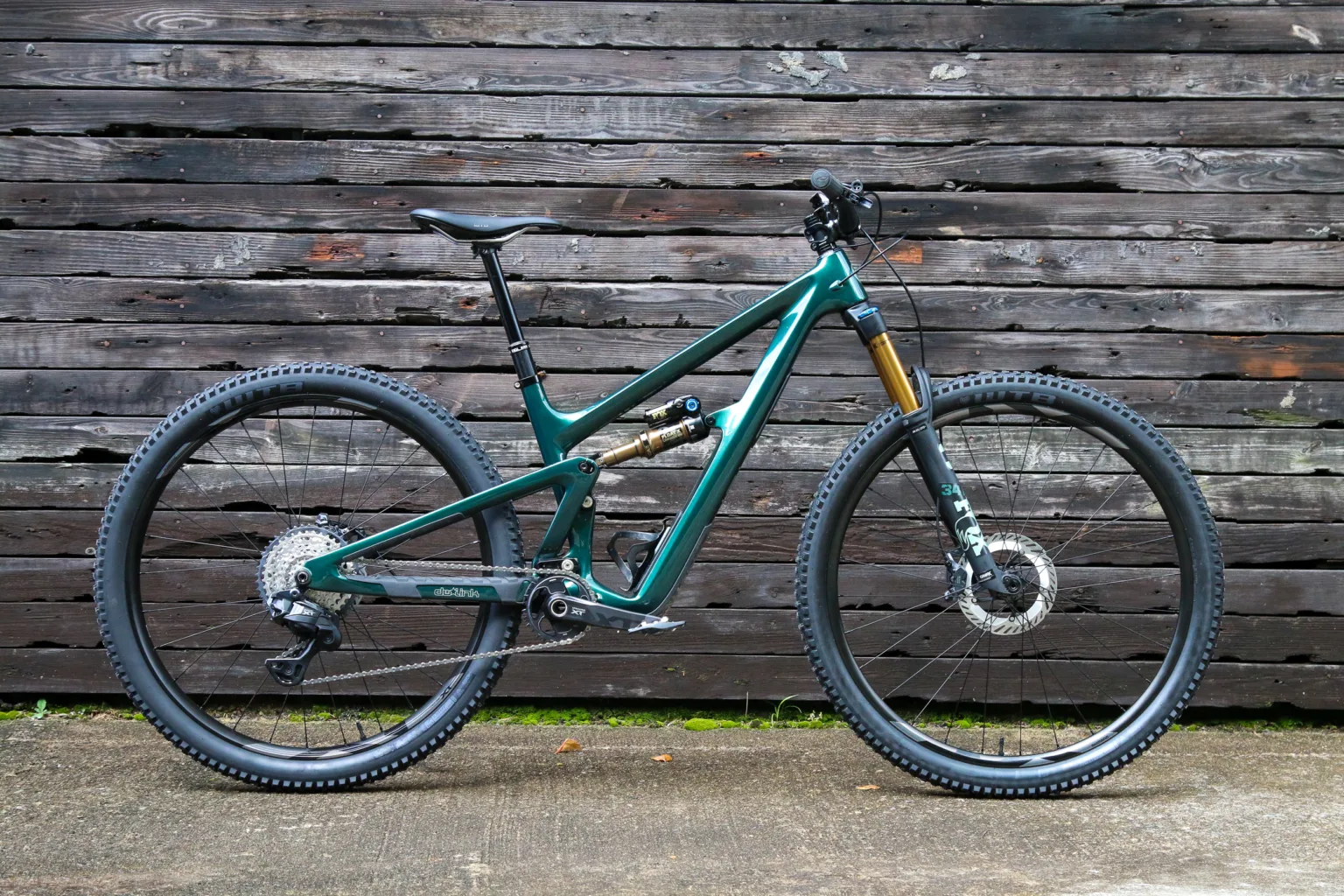 Shimano XT Di2 wireless derailleur GS short cage on Ibis Ripley