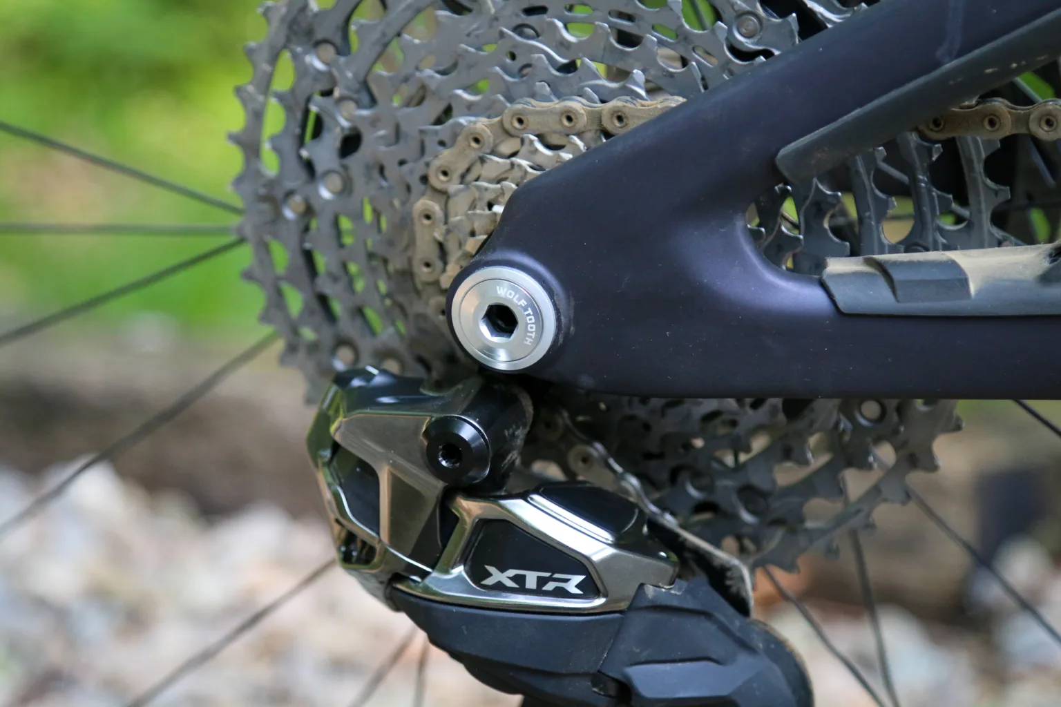 Shimano XTR Di2 wireless Wolf Tooth Component UDH