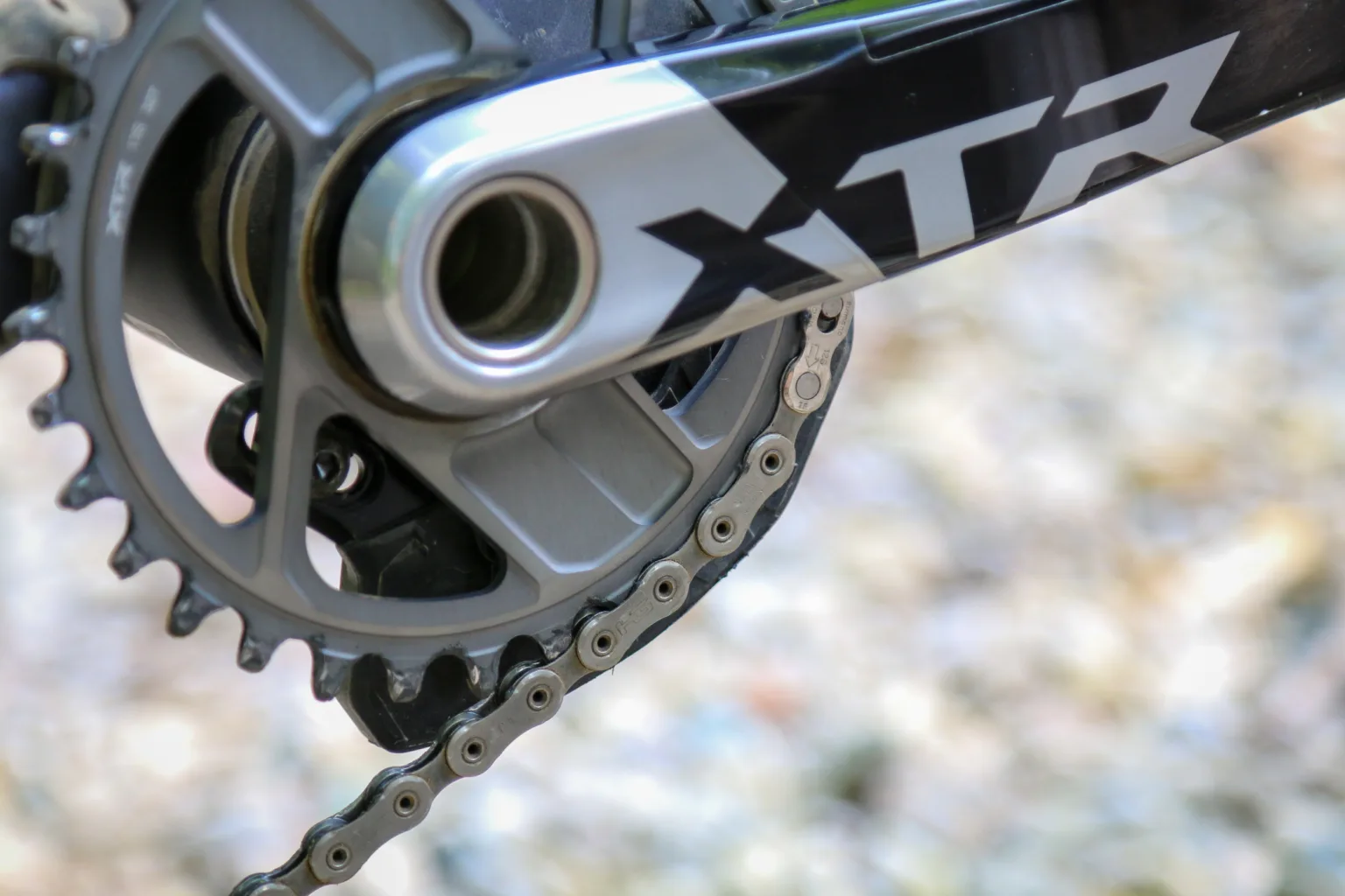 Shimano XTR Di2 wireless new chainring