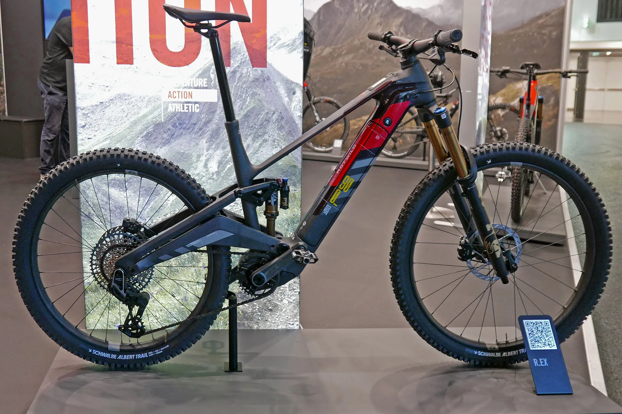 2025 Rotwild R-EX lightweight enduro all-mountain eMTB powered by DJI Avinox