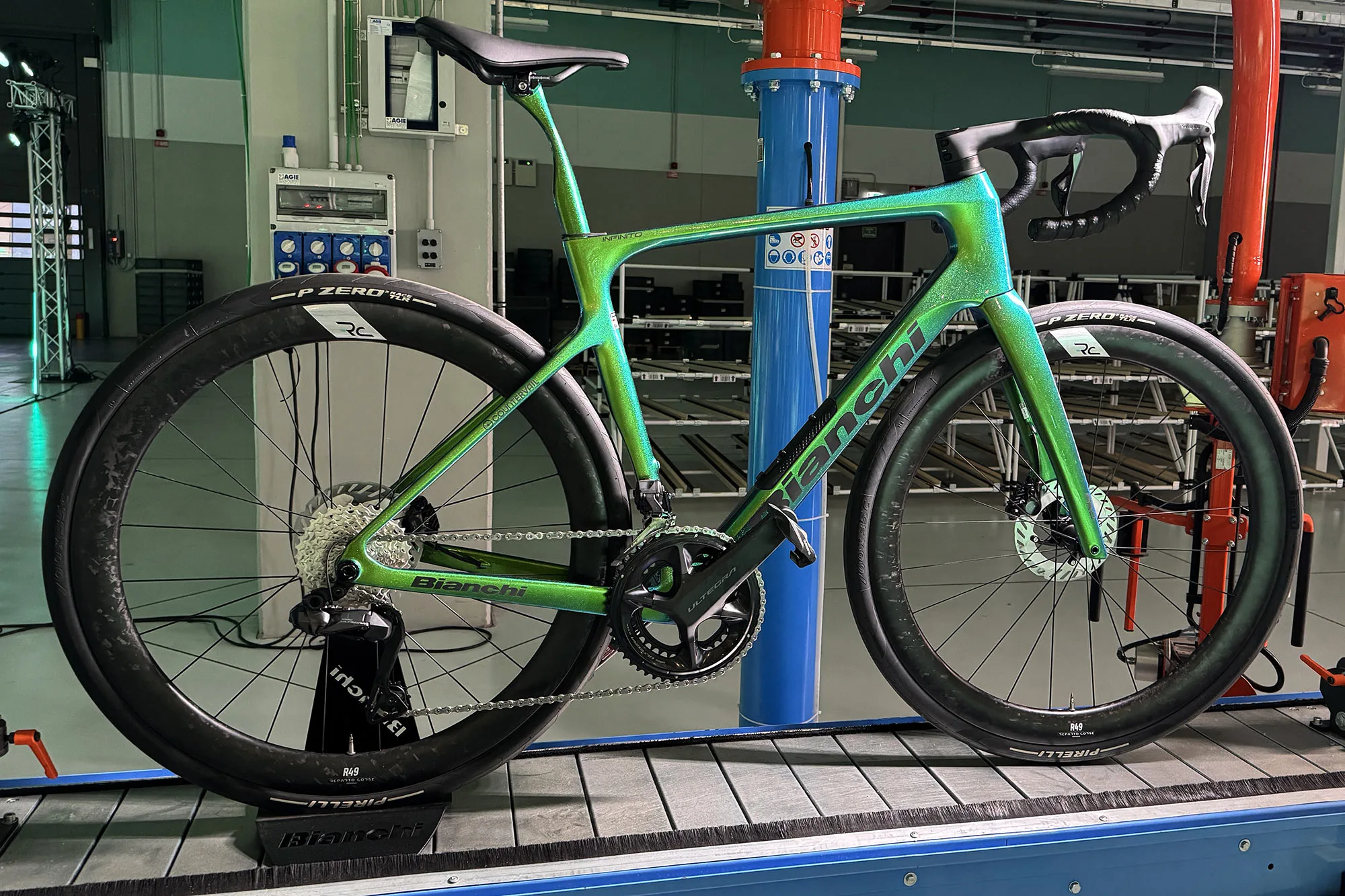 2026 Bianchi Infinito RC CV all-new carbon performance all-road bike,