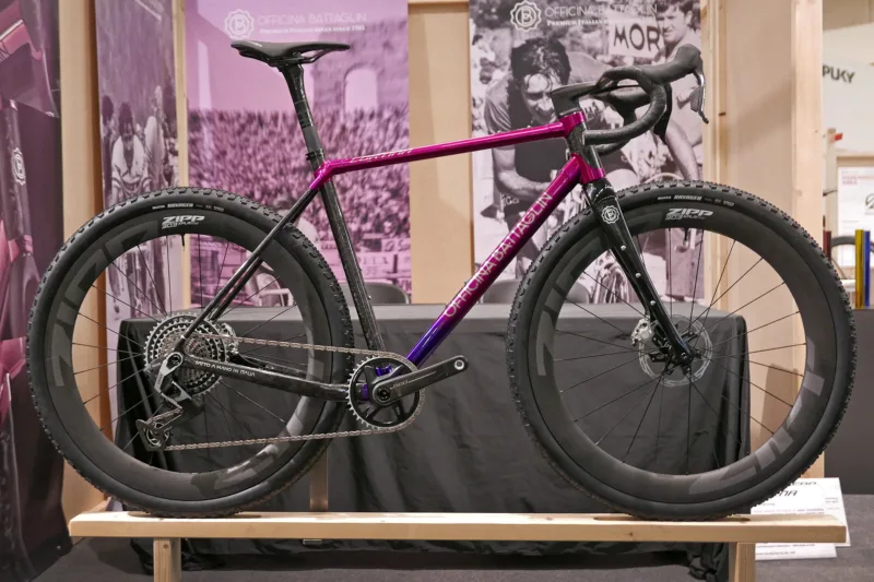Battaglin Cortina Italian Carbon & Ti Gravel Bike, Siena Road Made-in-Italy & Attainable