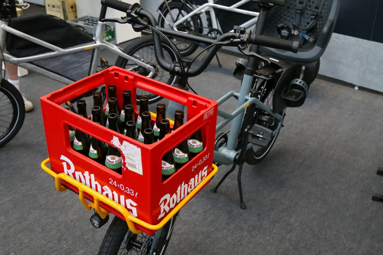 beer crate bike basket