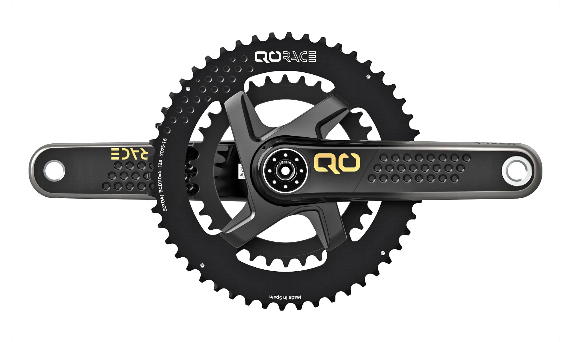 QO Race SL ultralight carbon road bike crankset