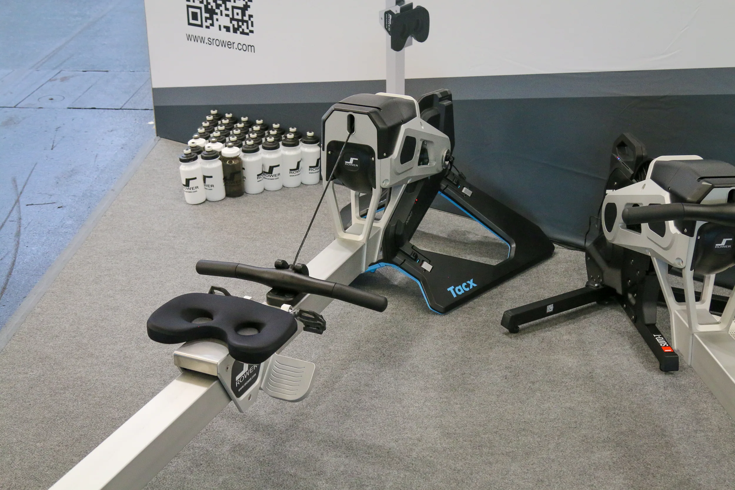 S Rower smart bicycle trainer conversion rowing machine