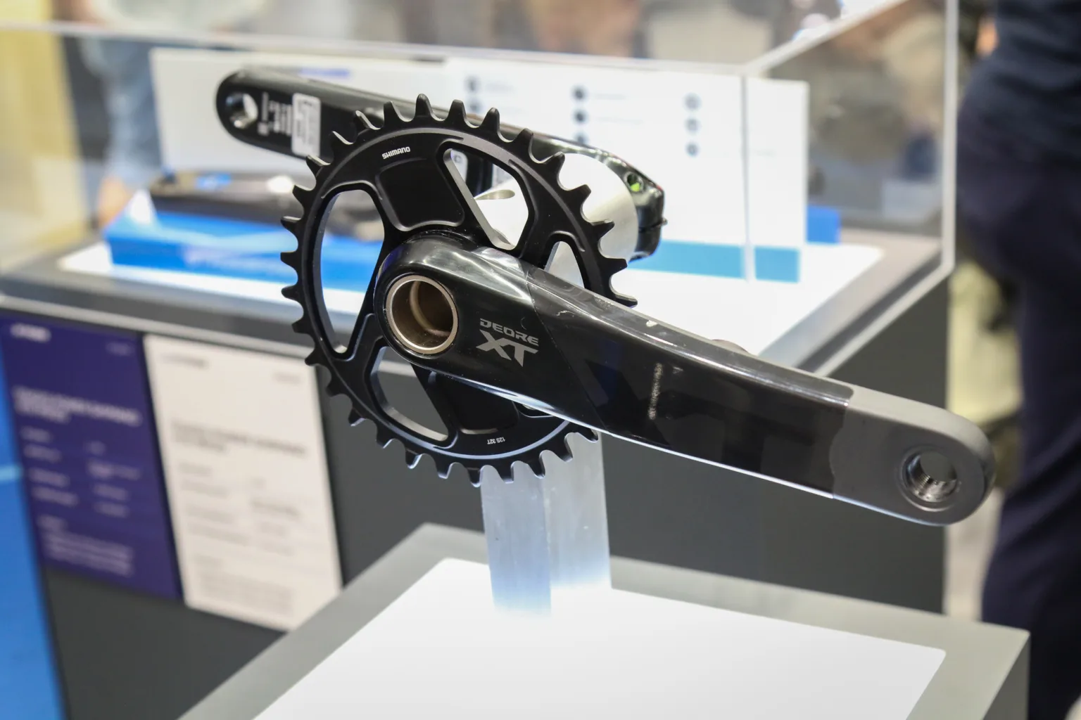 Shimano XT 8200 power meter stages