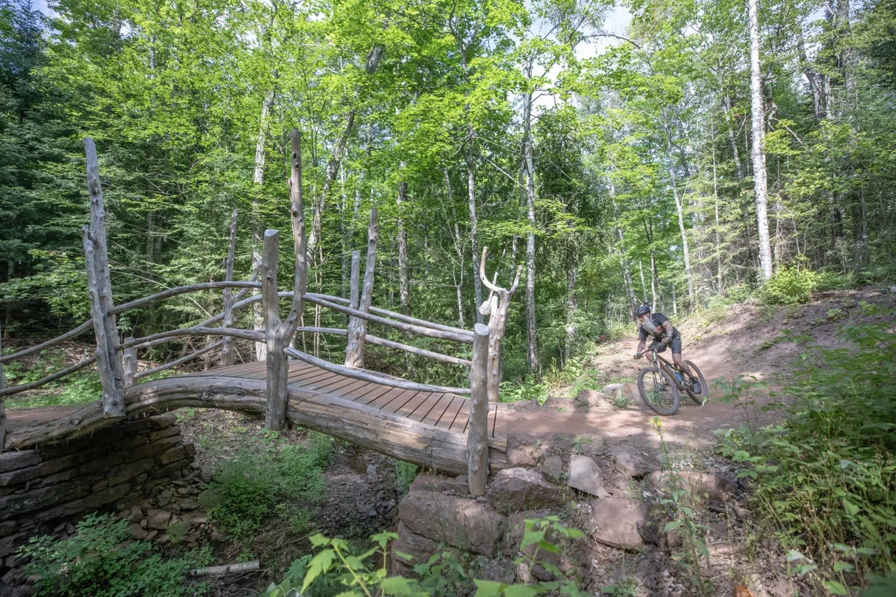 Wilde Bikes' 2025 Rough Stuff Rally bridge