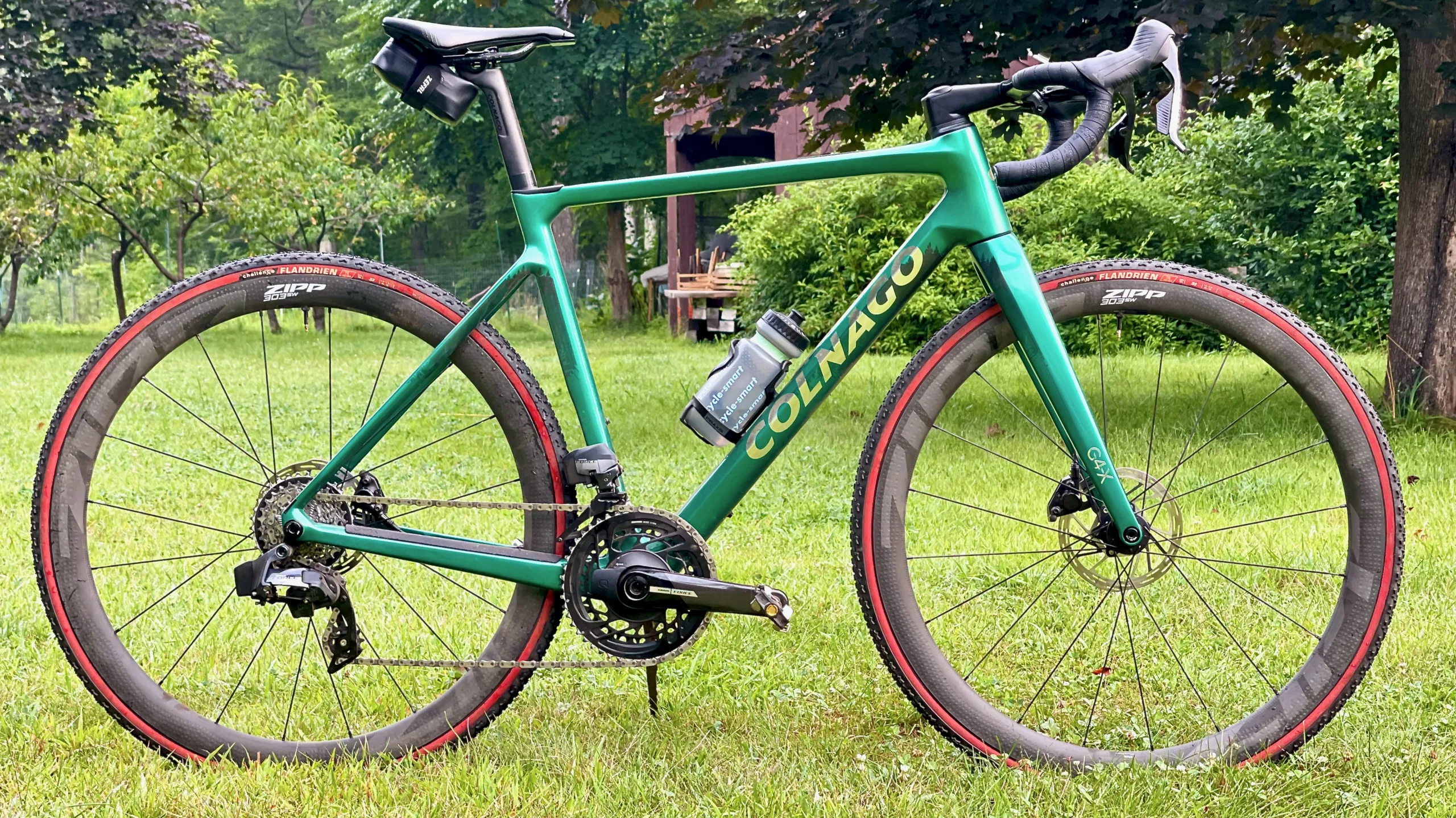 Challenge Flandrien TE TLR Colnago bike full red