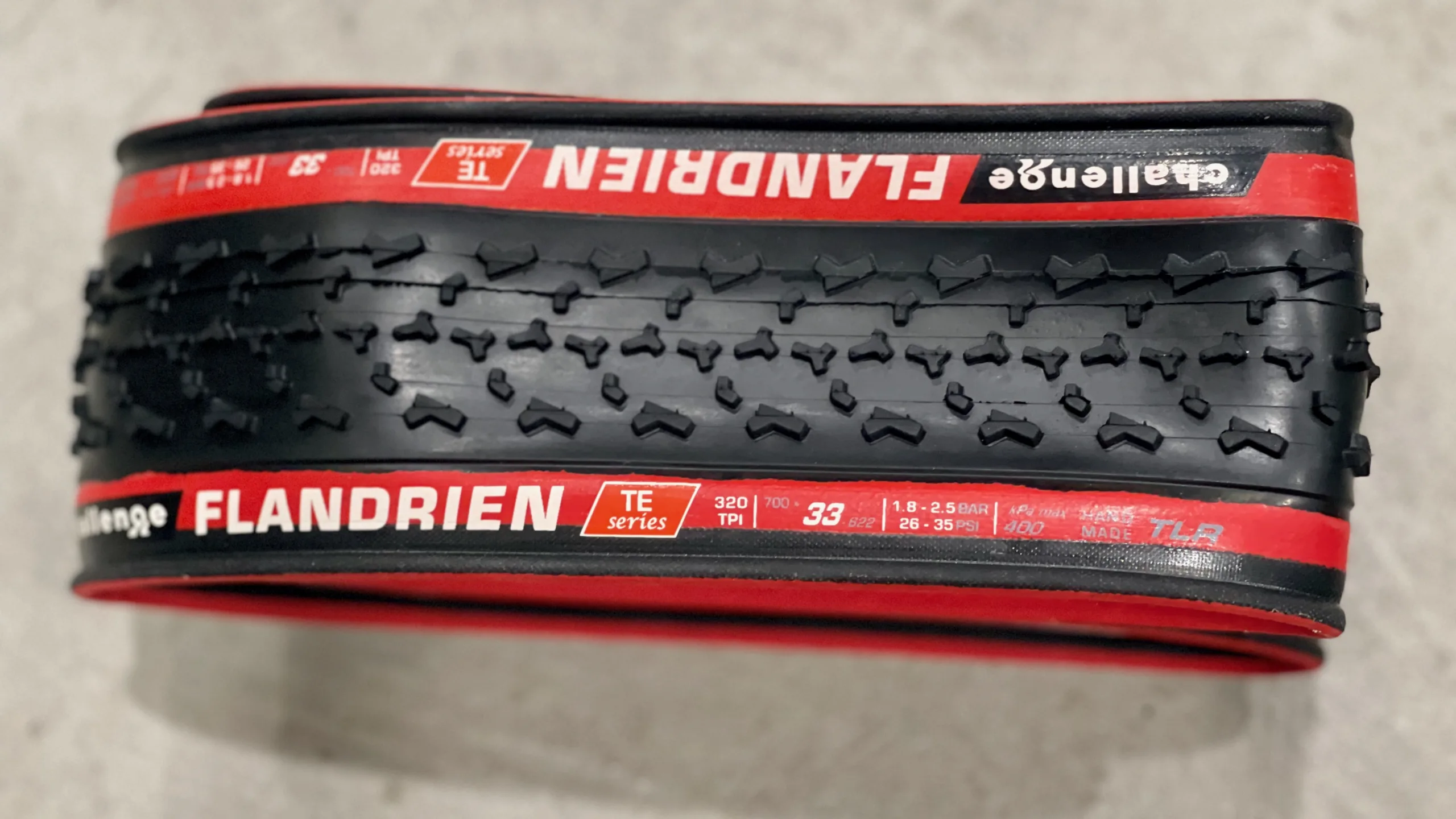 Challenge Flandrien Team Edition Handmade TLR full tire
