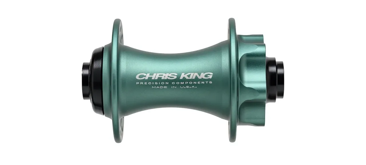 Chris King Components New Jade Color front hub