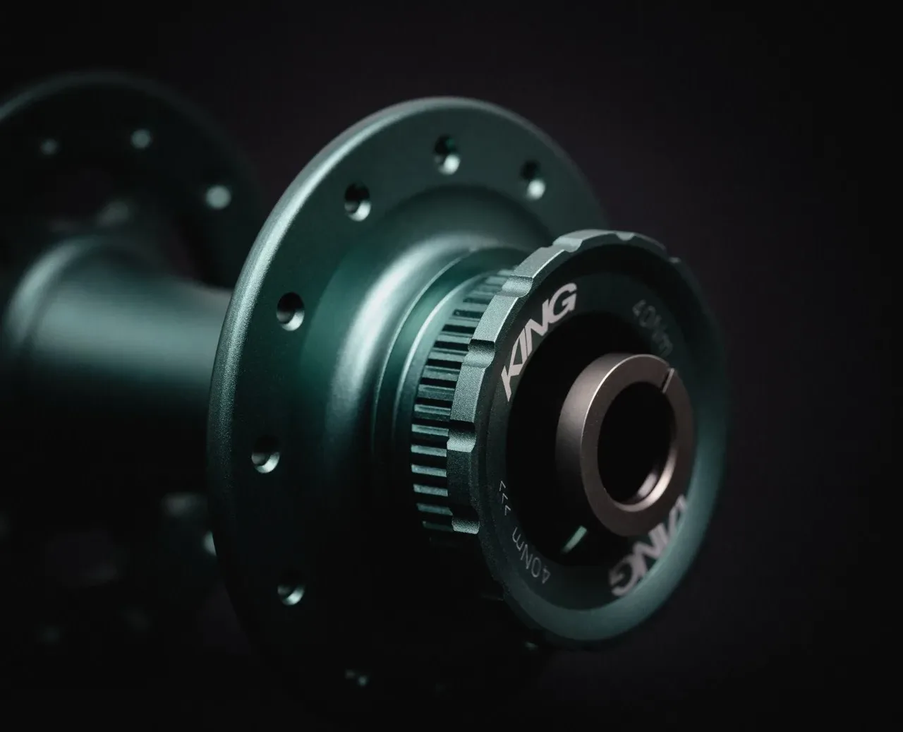 Chris King Components New Jade Color hub and lockring