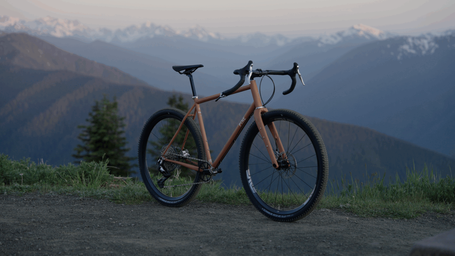 a front angle photo of Pine Cycles' FRST