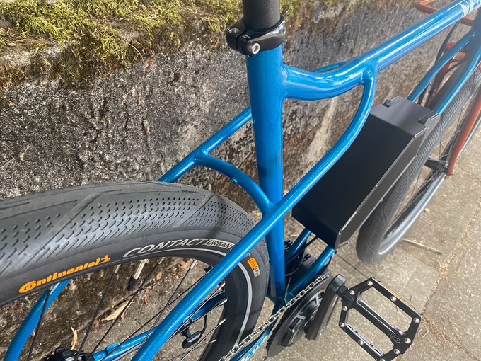 MADE 2025 Nomad Cycles floating seat tube