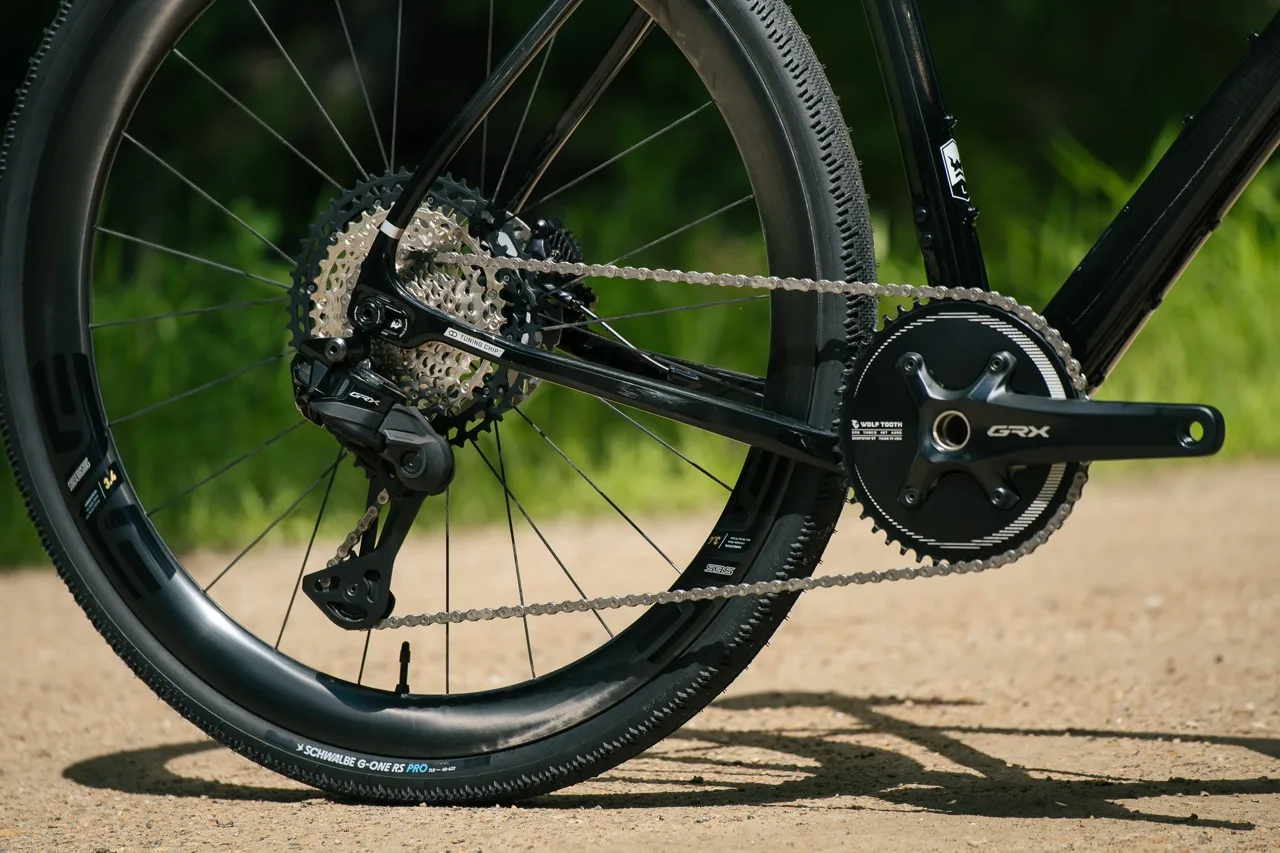 New Otso Cycles Waheela C Limited Colors raw carbon drivetrain