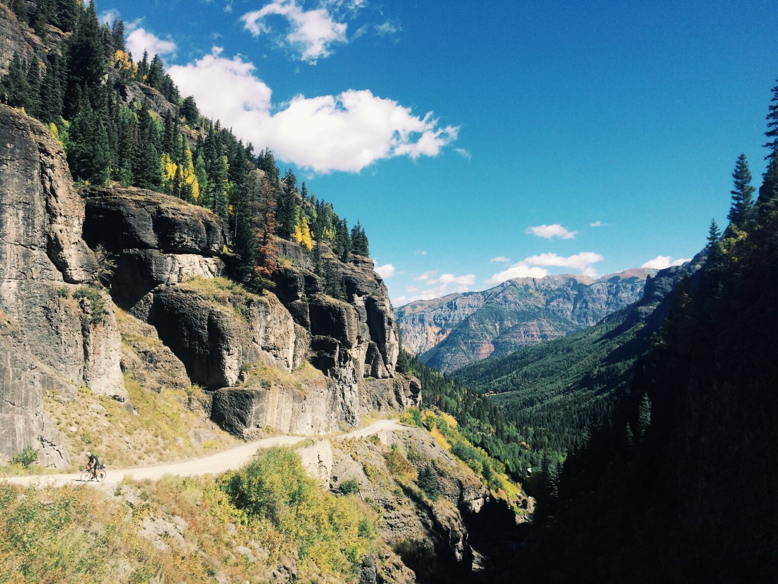 Stunning canyon landscape on the TAT