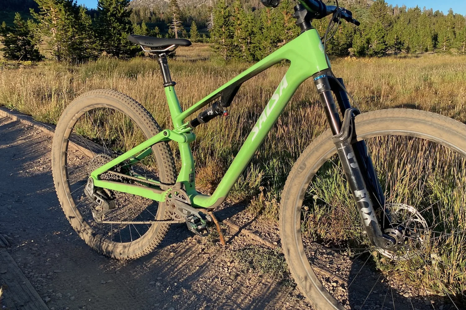 Closer view of the new Spearfish frame design
