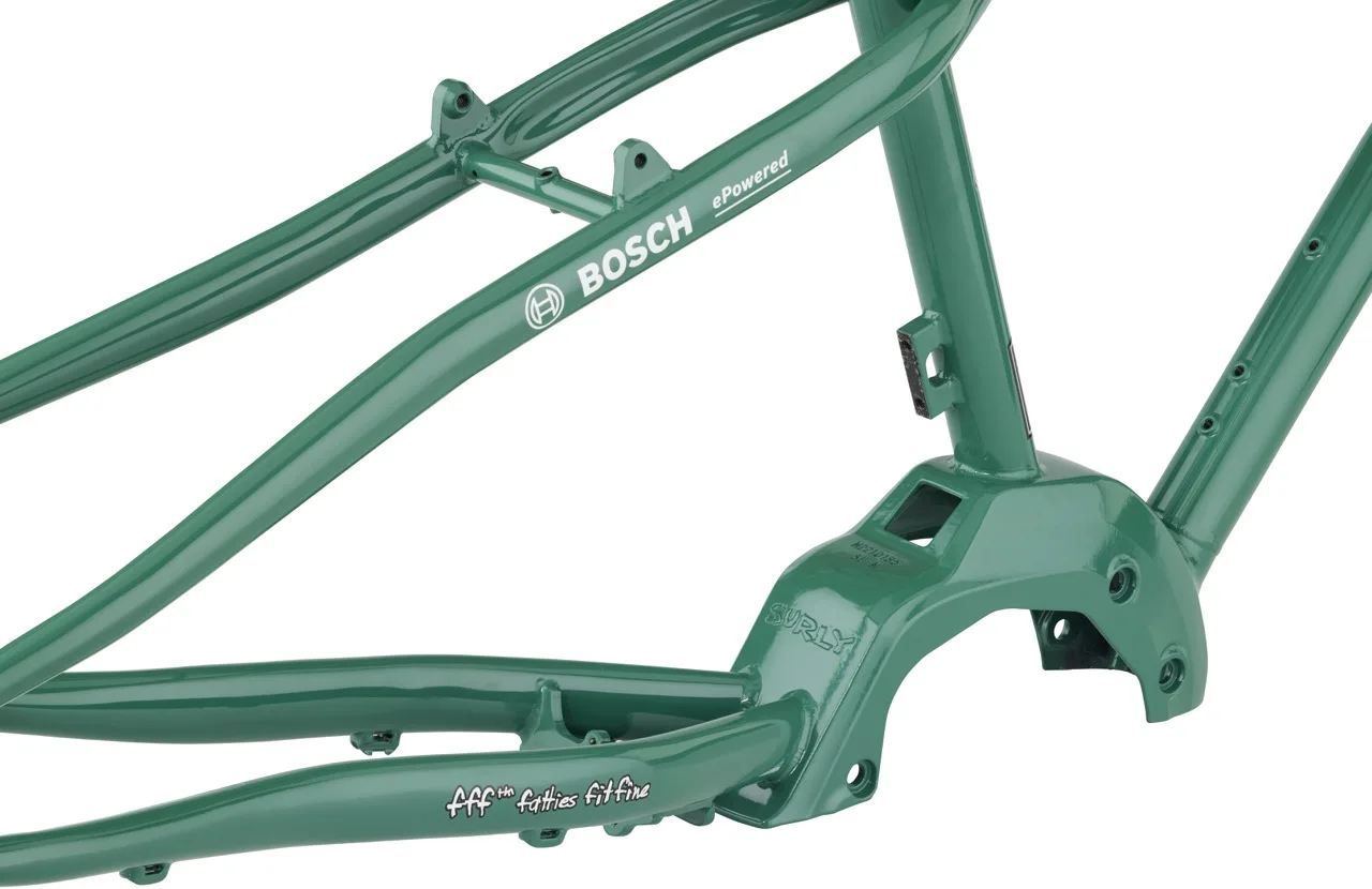 Updated Surly Skid Loader eCargo Bike seat stays