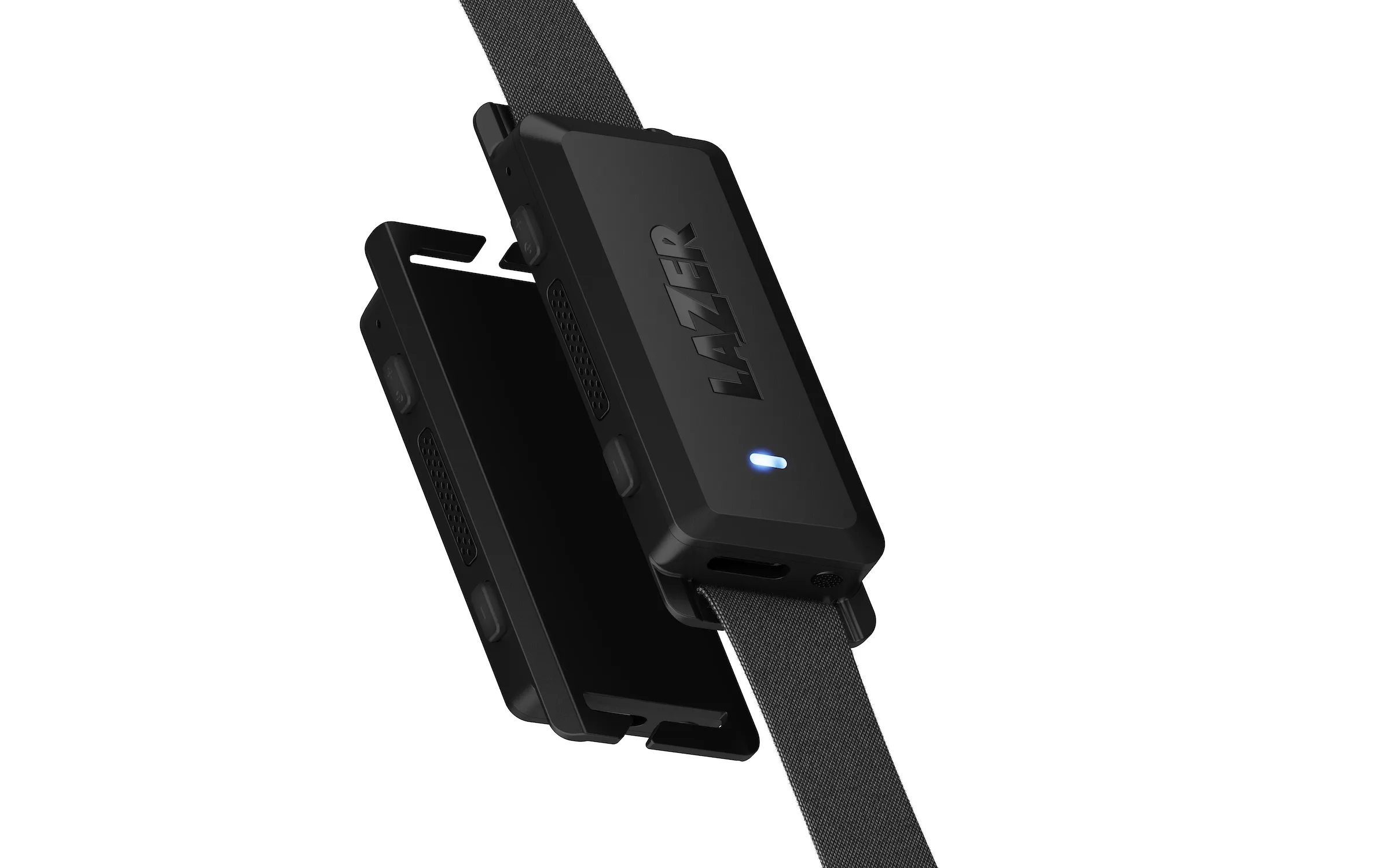an image of Lazer VeloVox audio system on a helmet strap