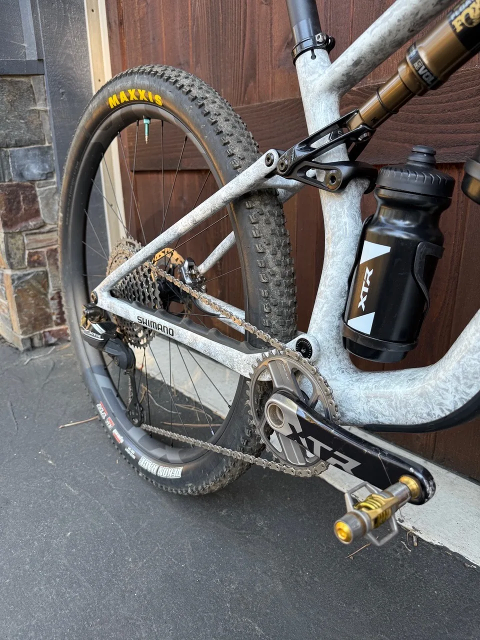 the XTR Di2 drivetrain