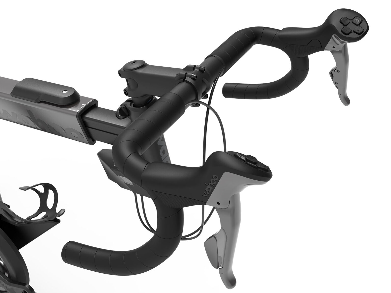 2025 Wahoo Kickr Bike Pro smart adjustable indoor training bike upgraded, gets new handlebar & controls