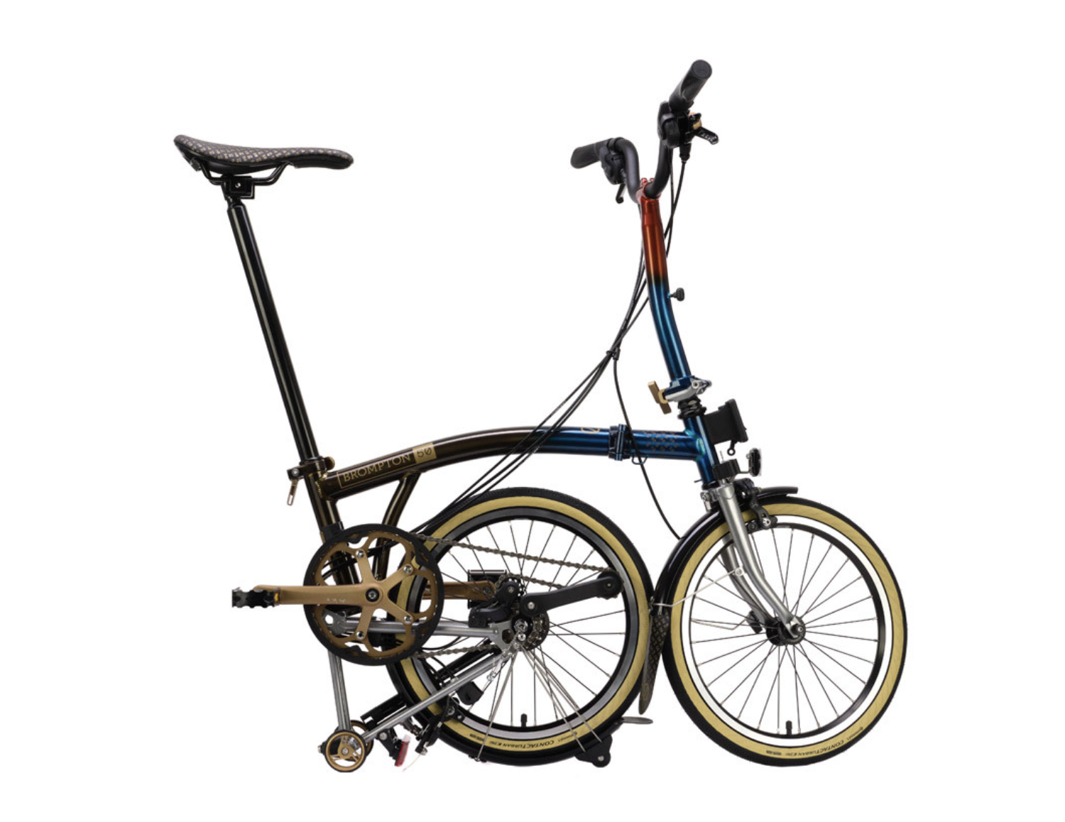Brompton 1975 half folded studio photo