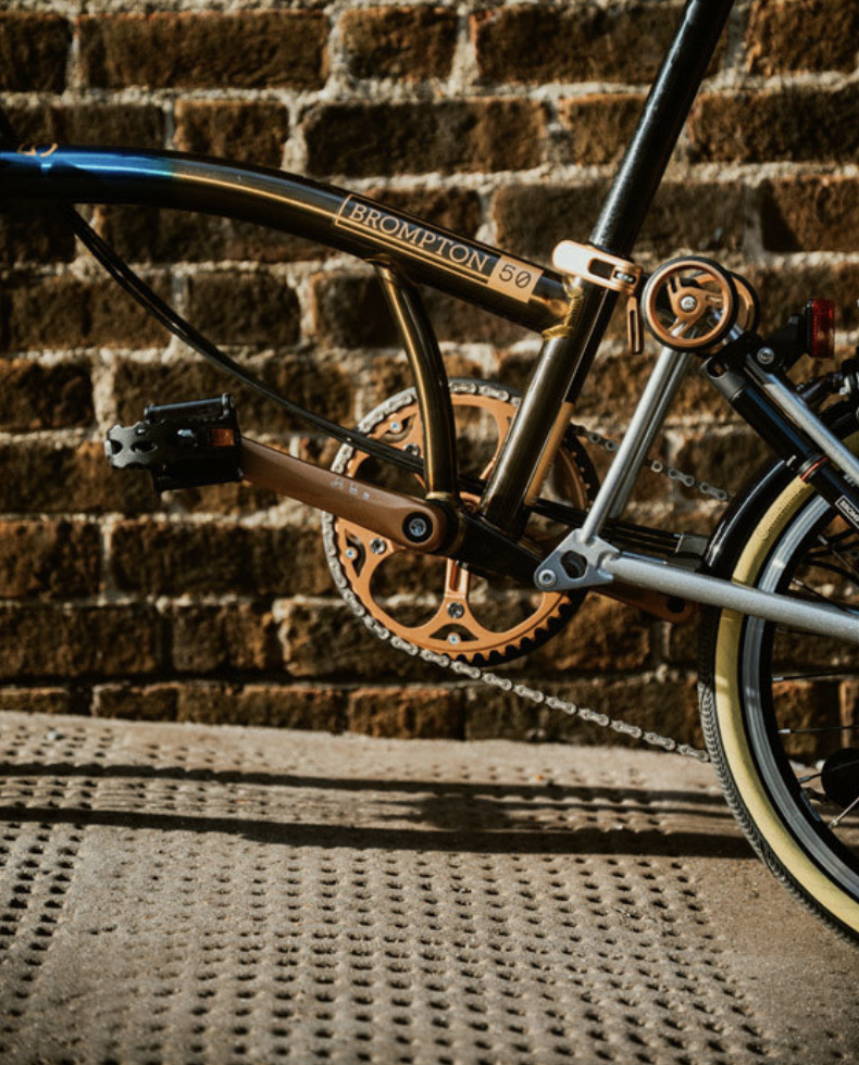 gold chainring on the 1975