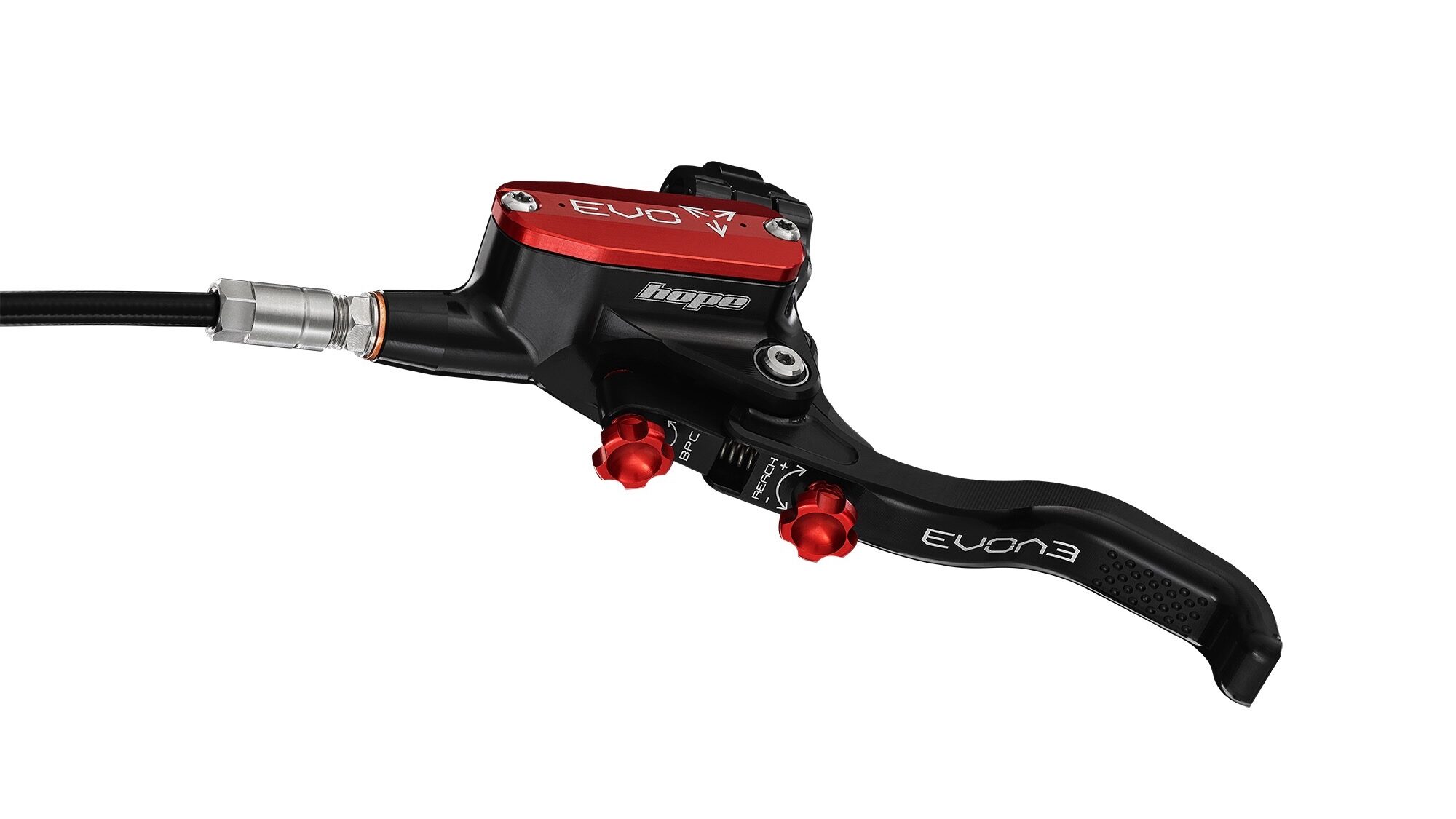 Studio image of Hope's new EVO 4 caliper