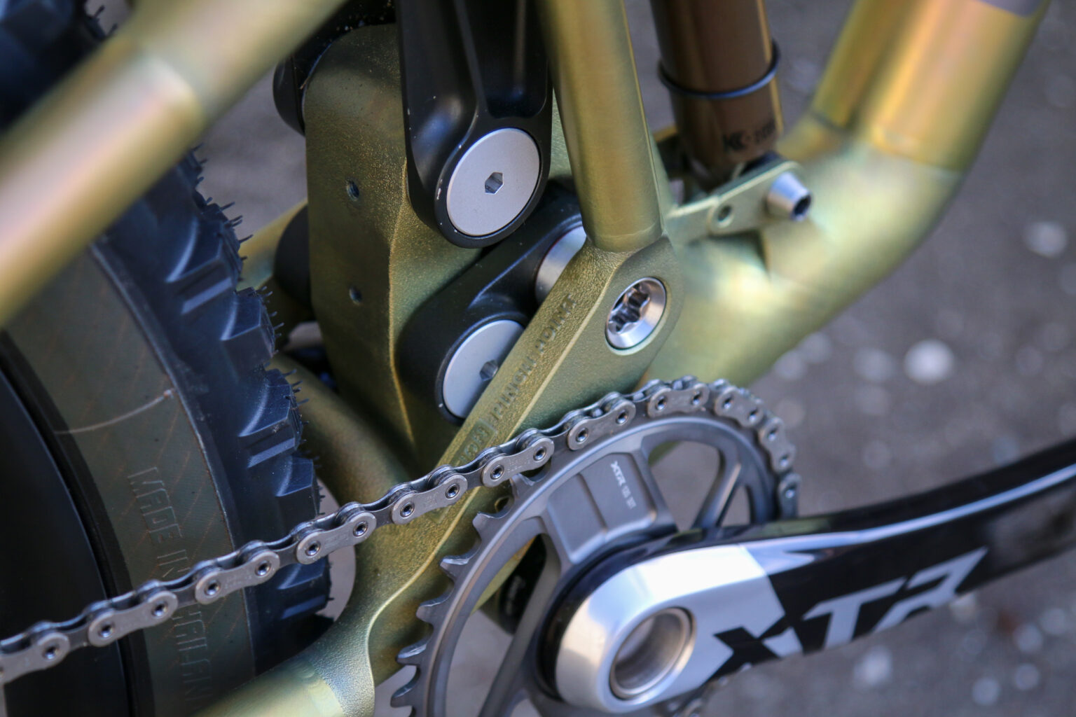 Firefly 3d printed mtb suspension
